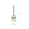 Portaspazzolino in Vetroceramica BEIGE + spazzola WC Anteprima dell’immagine prodotto 5