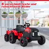 COSTWAY elektrický traktor s prívesom, 24V traktor na Náhľad obrázku produktu 2