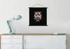 MuchoWow® Textilposter Tiger - Tiere - Schwarz 60x60 cm mit Produktbild-Vorschau 3