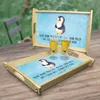 Mr. & Mrs. Panda Tablett Pinguin Diät - Eisblau - Geschenk, Produktbild-Vorschau 2