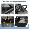 Passeggino COSTWAY, passeggino da viaggio con funzione Anteprima dell’immagine prodotto 8