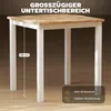 SUGIFT ausziehbar, Esstisch Kautschukholz, Holztisch Eiche, Produktbild-Vorschau 6