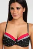 LASCANA Bügel-Bikini-Top Monroe schwarz-rot Größe 40 Cup D Produktbild-Vorschau 4