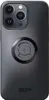 The back of a black smartphone case with a camera module and a circular attachment. Produktbild-Vorschau