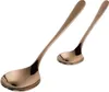 Two copper-colored spoons are shown against a white background. Podgląd zdjęcia produktu