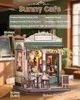 Maison miniature Sunny Cafe à faire soi-même avec LED Voir les images du produit 34
