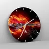 Wanduhr - Rund - Glasuhr - Instrument Flammen Saiten - Produktbild-Vorschau 4