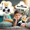 BRUBIES Teddy Vache - Ours en peluche de 25 cm en costume Voir les images du produit 4