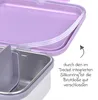 LÄSSIG Kinder Brotdose Edelstahl Lunchbox Frühstücksbox Produktbild-Vorschau 9
