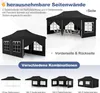 COSTWAY 3x6m skládací altán se 6 odnímatelnými bočními Náhled obrázku produktu 5