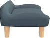 vidaXL Hundebett Dunkelgrau 70x40x24 cm Stoff Produktbild-Vorschau 4