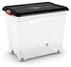 Moover Box 008465BKWHTR Box 80 L, černý s kolečky Náhled obrázku produktu 1