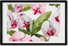 Bild 60x40 MDF-Rahmen, Wandkunst rosa Orchideen Produktbild-Vorschau 1