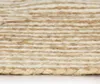 vidaXL Teppich Handgefertigt Jute mit Spiralen-Design Weiß Produktbild-Vorschau 2