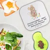 Mr. & Mrs. Panda Untersetzer Glas Erzieherin Chaos - Weiß - Produktbild-Vorschau 3