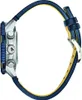 Side view of a watch with a blue leather strap. Anteprima dell’immagine prodotto