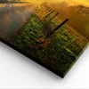Bild auf Leinwand - Leinwandbild - Feld Straße Baum - Produktbild-Vorschau 5