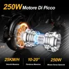 F6 Bicicletta Elettrica Pieghevole – Motore 250 W, Batteria Anteprima dell’immagine prodotto 3