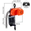 SucceBuy Elektrischer Kettenzug von, 330 lbs, 10 ft Hub, Produktbild-Vorschau 8