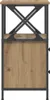 vidaXL Table de nuit Artisan-Chêne 34x35,5x70 cm Bois Voir les images du produit 5