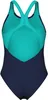 Women\\\'S Arena Flow Swimsuit V Navy-Dark Lavanda Produktbild-Vorschau 2