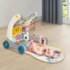 2 in 1 Lauflernhilfe Lauflernwagen Spielmatte mit Produktbild-Vorschau 2