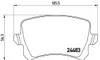 Brembo Bremsbelagsatz, Scheibenbremse Hinterachse P 85 108 Produktbild-Vorschau 19