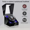 Olvy natahovač hodinek pro 2 hodinky, extrémně tichý motor, Náhled obrázku produktu 2