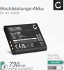 CELLONIC 1x Akku für Kamera Kompatibel mit General Imaging Produktbild-Vorschau 2
