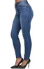 Tazzio Damen Skinny Fit High Waist Jeans F101 (Blau, 48) Produktbild-Vorschau 4