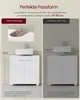 A comparison of precise and imprecise measurements for installing a bathroom vanity under a sink. Produktbild-Vorschau