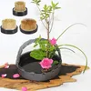 4 Stück Kenzan, Blumenigel, Runder Ikebana, Steckigel mit Produktbild-Vorschau 3