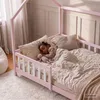 Hausbett ‘Hesel’ für Kinder mit Rausfallschutz 140 x 200 cm Produktbild-Vorschau 5