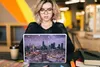 MuchoWow® Laptop Aufkleber Sticker Cover Schnee in Toronto Produktbild-Vorschau 5