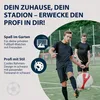 Fußballtor Trainer mit Torwand (schwarz, Motiv Blur) Produktbild-Vorschau 14
