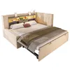Divano letto Merax imbottito 90x200 con letto estraibile Anteprima dell’immagine prodotto 9