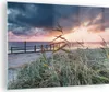 Bilder auf glas - Einteilig - Strand Gras Horizont - Produktbild-Vorschau 1