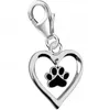 Herz für Tiere - Eleganter Tierpfote Charm Anhänger I Echtschmuck

 Produktbild-Vorschau