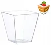 50x Quadratische Dessertbecher 120 ml – Wiederverwendbare Produktbild-Vorschau 10
