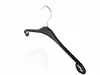 Kleiderbügel Shirtbügel Blusenbügel 43 cm schwarz NA43 NEU Produktbild-Vorschau 3