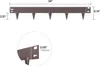 SucceBuy Stahl-Landschaftseinfassung, 5er-Pack, 99,1 x 7,6 Produktbild-Vorschau 8