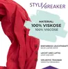 styleBREAKER leichter unifarbener Loop Schlauchschal | Produktbild-Vorschau 4
