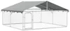 vidaXL Venkovní bouda pro psy se střechou 300x300x150 cm Náhled obrázku produktu 8