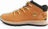 A side profile of a brown Timberland Sprint Trekker Mid boot against a white background. Produktbild-Vorschau