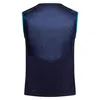Rückansicht der "Blizzard Insulated Vest M" von La Sportiva; dunkelblau mit hellblauen Akzenten. Produktbild-Vorschau