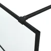 vidaXL Duschwand für Begehbare Dusche Schwarz 115x195 cm Produktbild-Vorschau 6