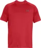 A red t-shirt with a grey logo on the chest, shown from the front. Náhľad obrázku produktu