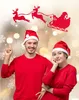 Festliche Weihnachtsmütze – Nikolausmütze für Erwachsene Produktbild-Vorschau 2