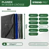 Krycí plachta Tarpaulin Strong 8x12 m, 200 g/m, krycí Náhled obrázku produktu 3