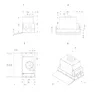 Unità filtro 52cm 65db 652m3/h bianco Novy 680 Anteprima dell’immagine prodotto 16